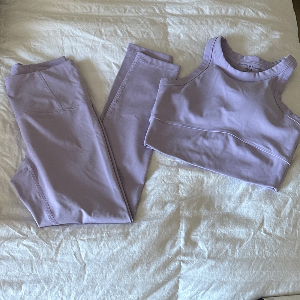 Harmony & Balance Purple Leggings